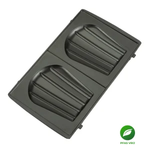 Multi Grill 3-in-1 - Schelpplaat set 2 stuks - PFAS-vrij