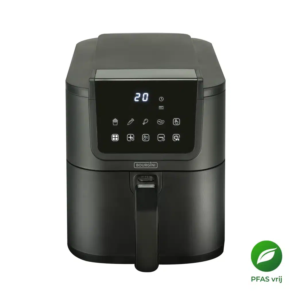 Slimfit Airfryer Pure XL 5L - Zwart - PFAS-vrij