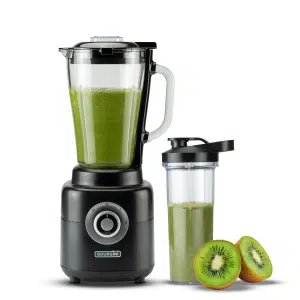 Power Blender - 1,75L Glazen kan - 1000W + 700ml Sportfles